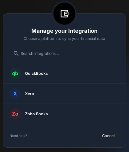 Embeddable UI component